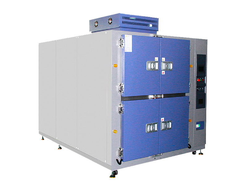 大型兩廂冷熱沖擊試驗箱示意圖